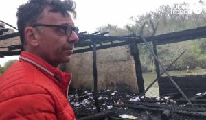 VIDÉO. Le Village gaulois à Pleumeur-Bodou encore fumant au lendemain de l'incendie