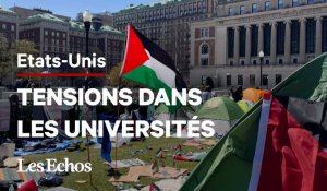 Tensions dans plusieurs universités américaines après des manifestations pro-palestiniennes