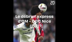 Le debrief express d'OM - OGC Nice (2-2)