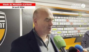 VIDÉO. FC Lorient : « Nous avons l’intime conviction que nous allons le faire », dit Loïc Féry