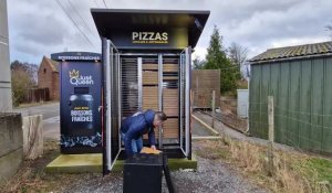 Les distributeurs de pizzas Just Queen prennent leurs quartiers dans le Nord - Pas-de-Calais