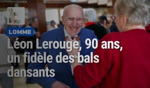 Léon Lerouge, 90 ans, un fidèle des bals dansants à Lomme