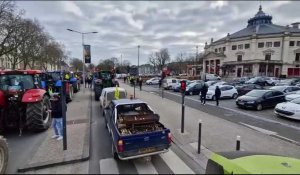 La Coordination rurale manifeste à Amiens