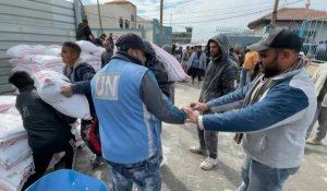 Des Palestiniens s'inquiètent de la possibilité d'un arrêt des distributions de l'UNRWA