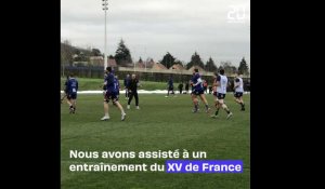 XV de France : Au cœur de l'entraînement à Marcoussis