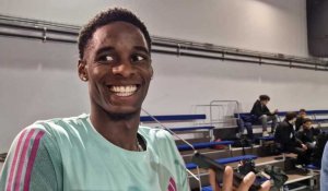 Just Kwaou-Mathey réagit après son record sur 60 m haies