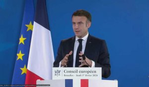 La France demande une "force européenne de contrôle sanitaire et agricole" (Macron)
