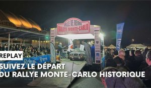 Replay - Suivez le départ du rallye Monte-Carlo historique