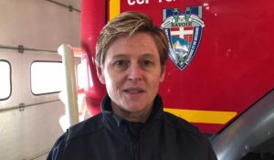 Aix-les-Bains : la commandante Tatiana Cauvas présente la caserne de pompiers aixoise  