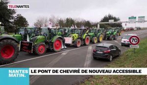 JT du Vendredi 2 février : levée du blocage du pont de Cheviré et la Folle Journée