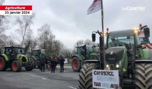 VIDÉO. Le convoi d’agriculteurs segréens prend le départ pour Angers