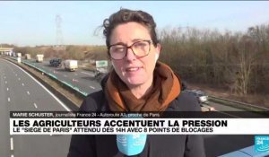 Agriculteurs en colère : le "siège de Paris" attendu dès 14h