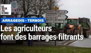 Agriculteurs : barrages filtrants en cours aux portes d'Arras