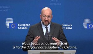 L'UE doit "agir très rapidement" en ce qui concerne les avoirs russes destinés à l'Ukraine selon Chales Michel