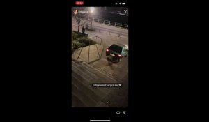 Un automobiliste a confondu l’escalier avec la route à Tournai