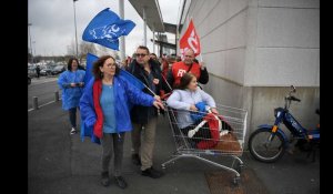 Escaudœuvres : les salariés d’Auchan Cambrai en grève