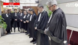 À Laval, le tribunal fait une minute de silence en hommage à Robert Badinter