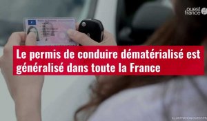 VIDÉO. Le permis de conduire dématérialisé est généralisé dans toute la France