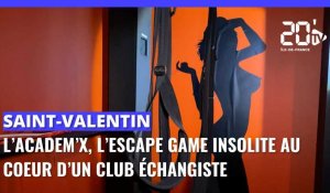 Saint-Valentin : l'Academ'x, l'escape game au coeur d'un club libertin