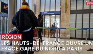 La Région Hauts-de-France ouvre un espace gare du Nord à Paris