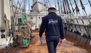 Dunkerque : au cœur du chantier du voilier Duchesse Anne