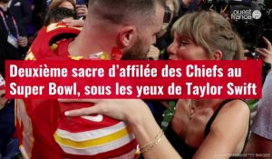 VIDÉO. Deuxième sacre d’affilée des Chiefs au Super Bowl, sous les yeux de Taylor Swift