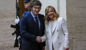 Premier déplacement à Rome pour le nouveau président argentin d'extrême droite