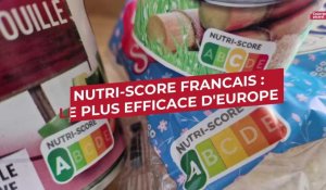 Le Nutri-Score français est le label nutritionnel le plus efficace d'Europe