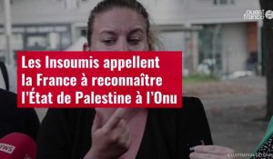 VIDÉO. Les Insoumis appellent la France à reconnaître l’État de Palestine à l’Onu