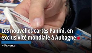 Les nouvelles cartes Panini, en exclusivité mondiale à Aubagne 