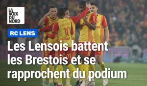 Le RC Lens bat Brest (1-0) et se rapproche du podium en Ligue 1