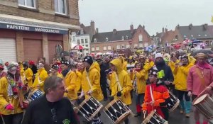 Carnaval de Dunkerque : les avant-bandes de Hoymille et Bergues démarrent cette journée du dimanche 10 mars 2024