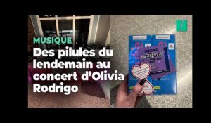 Les fans d'Olivia Rodrigo repartent des concerts avec des pilules du lendemain et des préservatifs