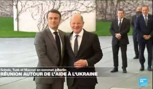 Aide à l'Ukraine : Scholz, Tusk, Macron en sommet à Berlin
