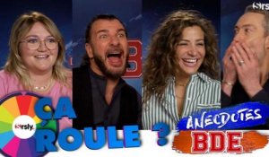BDE : Michaël Youn, Vincent Desagnat, Lola Dubini et Manon Azem tournent la roue