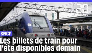 SNCF : les billets de train pour l’été disponibles à partir de mercredi, un appel à la grève lancé