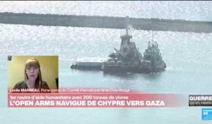 Premier navire d'aide humanitaire : l'Open Arms navigue de Chypre vers Gaza