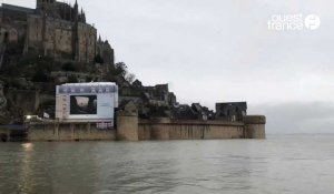 VIDÉO. Le Mont Saint-Michel redevient une île pendant les grandes marées