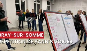 Répétitions de Yann's Voices à Bray-sur-Somme 