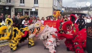 VIDÉO. À Coutances, revivez la grande parade du festival franco-chinois  