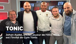 Johan Audel invité du nouveau numéro de Gym Tonic