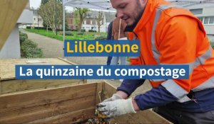 À Lillebonne, les habitants se renseignent sur le compostage collectif