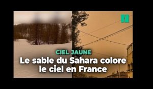 Le sable du Sahara a encore changé la couleur du ciel dans une partie de la France