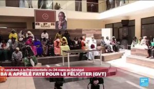 Sénégal : Amadou Ba appelle l'opposant Bassirou Diomaye Faye pour le "féliciter"