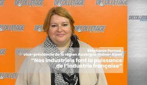 Global industrie - Stéphanie Pernod, vice-présidente de la région Auvergne-Rhône-Alpes