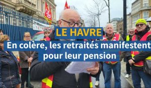Manifestation pour les retraites du 26 mars 2024 au Havre
