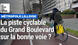 Métropole de Lille : ce qui a changé sur la piste cyclable du Grand Boulevard