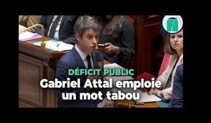 Gabriel Attal, cuisiné sur le déficit public à l’Assemblée, laisse échapper le mot « rigueur »