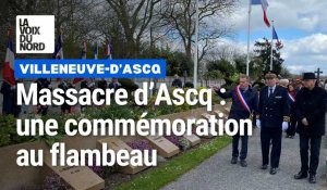 Les 80 ans du massacre d'Ascq commémorés au flambeau