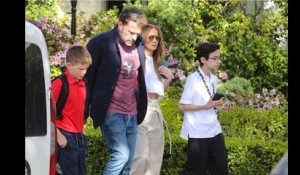 Ben Affleck, Jennifer Garner et Jennifer Lopez tous réunis autour de leurs enfants